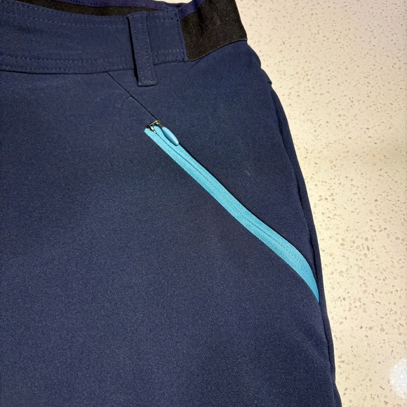 Columbia Navy Blue Stretch Pants Size 12 - Picture 3 of 7